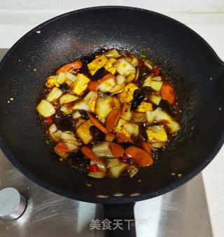 白菜豆腐煲的做法步骤:12