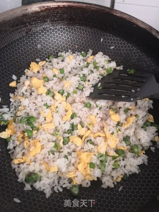 金玉满堂炒米饭的做法步骤:11