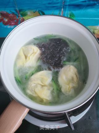 蛋饺紫菜汤的做法步骤：8