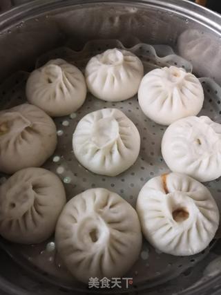 胡萝卜猪肉馅包子的做法步骤:14