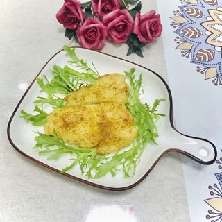 香煎沙巴鱼的做法步骤：7