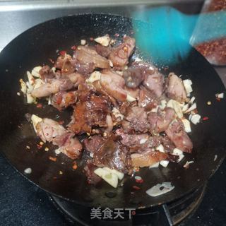 蒜香腊鸡腿的做法步骤:8