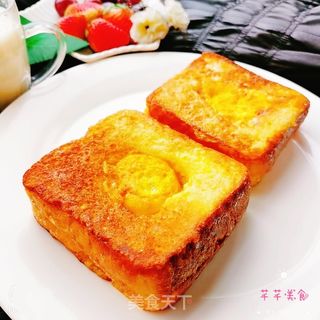 香煎吐司片的做法步骤:10