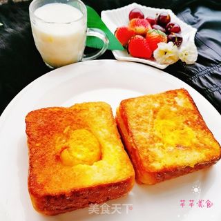 香煎吐司片的做法步骤:11