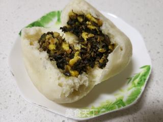 马齿菜鹅蛋包子的做法步骤:21
