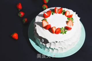 草莓蛋糕的做法步骤:21