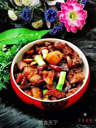 板栗烧肉的做法步骤:15