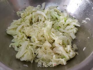 白菜拌粉丝的做法步骤:5