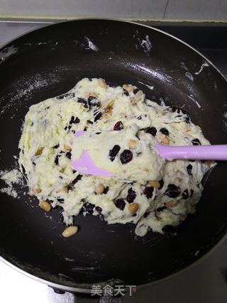 蔓越莓牛轧糖的做法步骤:9