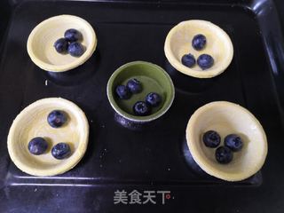 蓝莓蛋挞的做法步骤:7