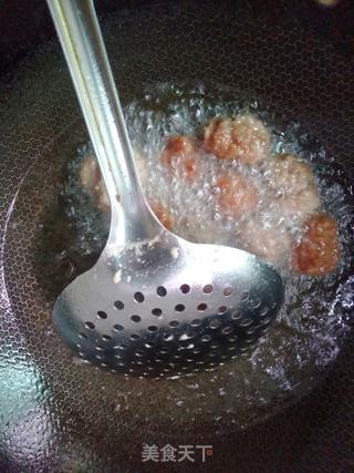 双色肉丸汤的做法步骤:8
