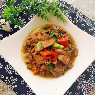 爆炒猪肝的做法步骤:10