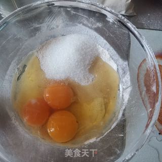 火龙果松饼的做法步骤:4