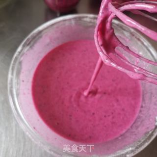 火龙果松饼的做法步骤:8