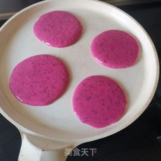 火龙果松饼的做法步骤：9