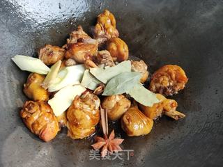 土豆胡萝卜炖鸡腿的做法步骤:7