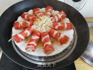 蒜末金菇肥牛的做法步骤:11