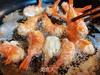 年夜饭新年菜(十六)饭店卖88元10只的杏仁大虾,自己做只需2元钱的做法步骤:8
