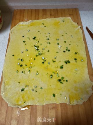 全麦面葱油饼的做法步骤:5