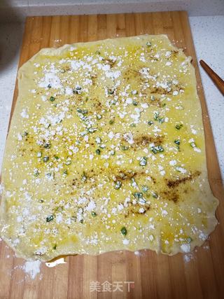 全麦面葱油饼的做法步骤:6