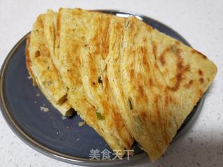 全麦面葱油饼的做法步骤:16