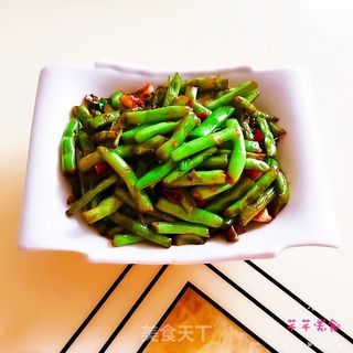 煸四季豆的做法步骤：7