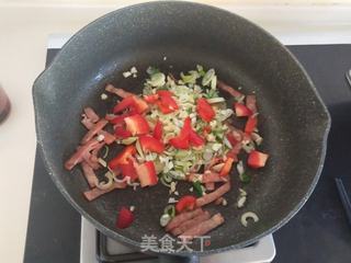 和风蒜虾意面的做法步骤:4