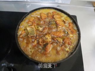黄焖酥骨鱼块❗️酱香浓郁❗️年夜饭宴客菜的做法步骤：10