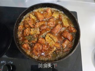 黄焖酥骨鱼块❗️酱香浓郁❗️年夜饭宴客菜的做法步骤：11