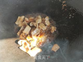 杏鲍菇青椒炒肉的做法步骤：9