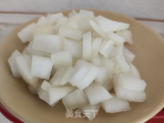 虾仁香肠什锦炒饭的做法步骤:4