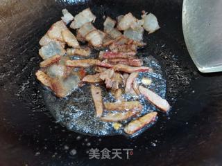 风吹肉炒萝卜皮的做法步骤:4