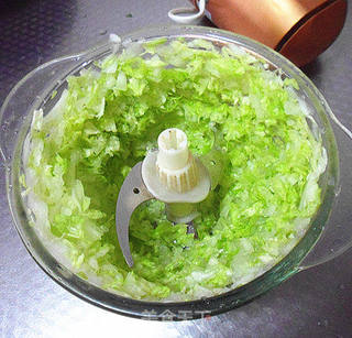 白菜——白菜鱿鱼水饺的做法步骤:5