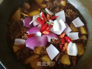 洋葱土豆炖牛肋条的做法步骤:19