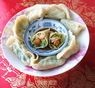 白菜——白菜全贝虾仁水饺的做法步骤:13