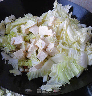白菜——大白菜炖豆腐的做法步骤:6