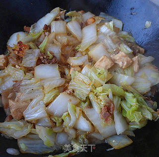 白菜——大白菜炖豆腐的做法步骤:8