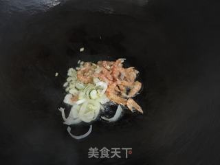 娃娃菜海鲜粥的做法步骤:5