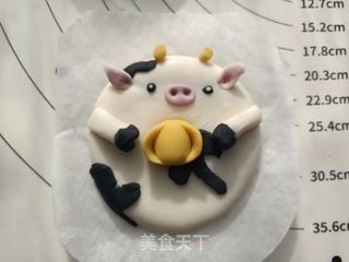 卡通小牛馒头的做法步骤:9