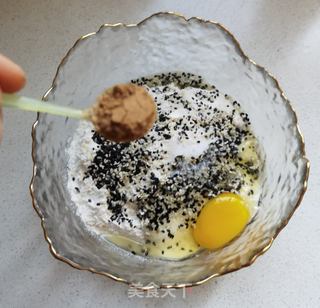 椒盐麻叶的做法步骤：4