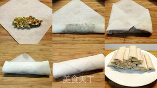 年夜饭菜谱(十八)立春从春卷开始,炸春卷的做法步骤:5