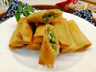 年夜饭菜谱(十八)立春从春卷开始,炸春卷的做法步骤:8