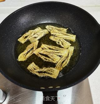 椒盐麻叶的做法步骤:15