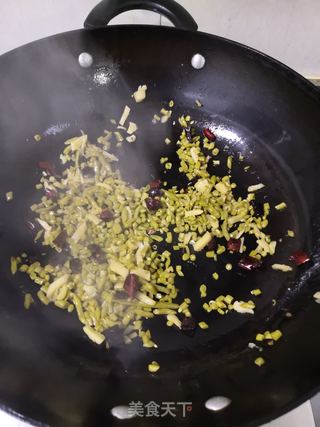 肉末酸豇豆的做法步骤:15