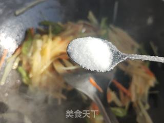 素炒三丝的做法步骤：11