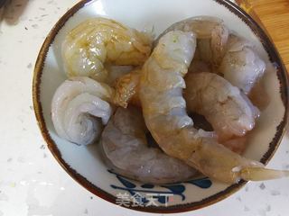 虾球荷兰豆的做法步骤:4