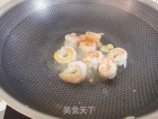 虾球荷兰豆的做法步骤:8