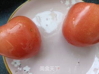 番茄炒豆腐干的做法步骤：1