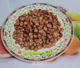 酥脆五香花生米的做法步骤:5