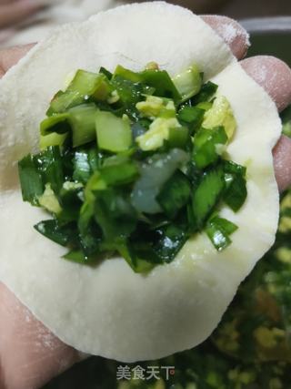韭菜虾仁鸡蛋水饺的做法步骤:10